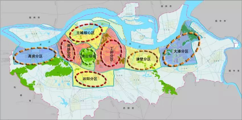 镇江新区未来城市蓝图规划揭秘