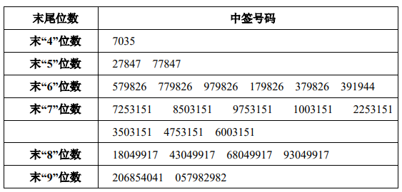 最新中签号揭晓，摇号结果期待与揭秘