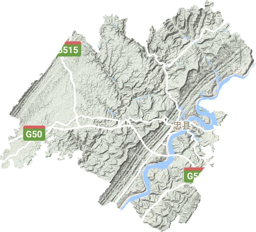 忠县最新地图揭示，地域变迁与发展蓝图全景展示