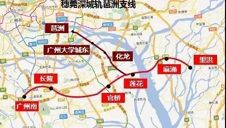 珠三角城轨最新规划图，重塑区域交通格局的宏伟蓝图